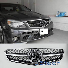 C63 Grille Grill W204 AMG Chrome Black C63 AMG Benz 2008 2011 C63 AMG picture