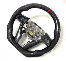 Real Carbon Fiber Flat Sport Perforated Steering Wheel  for  Pontiac G8 GT 2008+ picture