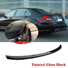 Fit For 07-13 Mercedes S Class W221 S550 S63 AMG Painted Rear Trunk Spoiler Wing picture