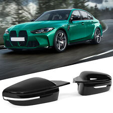 LHD for G80 M3 Style Gloss Black Mirror Caps Cover for 3 4 5 Series G20 G22 G3⁺ picture