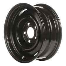 00937 Refinished 15in Black Steel Wheel Fits 1971-1986 Chevrolet C10 Pickup picture