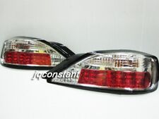Crystal LED rear tail lights Chrome For NISSAN 1999-2002 Silvia S15 200SX picture