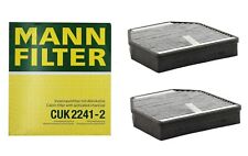 MANN CUK2241 Cabin Air Filter Set For Mercedes R230 SL500 SL55 AMG BULK NO BOX picture