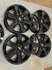 20” Inch Cadillac XT5 XT6 Rims Wheels Oem Factory Gloss Black Set 4 4800 picture