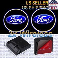 2x Wireless Ghost Shadow Laser Projector Logo LED Light Courtesy Door Step FORD picture