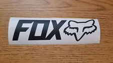 FOX decal Racing Pick Size and Color car window tool box mechanic racer sticker picture