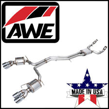 AWE Touring Edition Cat-Back Exhaust System fit 2019-2023 Audi S6/S7 2.9T V6 AWD picture