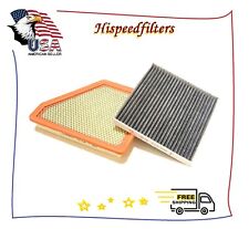 ENGINE & CARBON CABIN AIR FILTER For 2010-17 Chevy Equinox 2010-17 GMC Terrain  picture