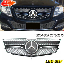 NEW LED Star Grille Grill For Mercedes X204 GLK300 GLK250 GLK350 2013 2014 2015 picture