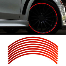 16Pcs Reflective Car Motorcycle Wheel Rim Stripe Decal Tape Sticker Accessories picture