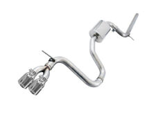 AWE Tuning 1.8T Track Edition Exhaust w/Chrome Silver Tips (90mm) FOR VW MK7 Gol picture