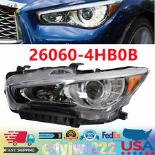 For Infiniti Q50 Headlight Assembly Left Driver Side LED Head Lamp LH  2014-2017 picture