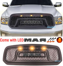 For Dodge RAM 1500 Grill 2013 14 2015 2016 17 2018 Big Horn Grille w/Letter+3LED picture