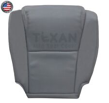 For 2007 to 2013 Toyota Sequoia Driver Bottom Perforated Leather Seat Cover Gray picture