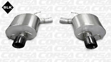 CORSA 2009-2014 CADILLAC CTS-V SEDAN AXLEBACK EXHAUST SYSTEM WITH BLACK TIPS picture