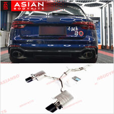 VALVED EXHAUST CATBACK MUFFLER for Audi RS4 B9 2019+ (2.9T) picture