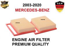 Engine Air Filter Set For 12-18 Mercedes-Benz CL600,CL65,G65,S600,S65,SL600,SL65 picture