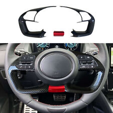 3pc Steering Wheel Cover Trim Fit for Hyundai Santa Cruz Tucson 2022 2023  picture
