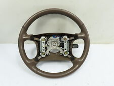 96 Lexus SC400 #1262 Steering Wheel, Brown Leather picture