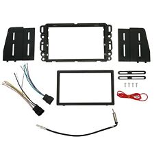 Double Din Dash Kit Stereo Radio Installation Install Kit w Wire Harness Antenna picture