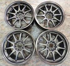 JDM RareRAYS CE28N 17 inch 8.5J+30 PCD114.3 5 holes 5H lightweight for No Tires picture