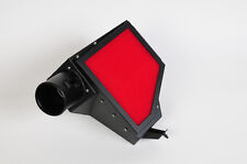 Black Stealth Air box.OEM look. 2010- 13 Chevy Camaro V8 6.2L Red Foam filter picture