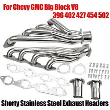 Shorty Stainless Steel Headers For Chevy GMC Big Block V8 396 402 427 454 502 picture