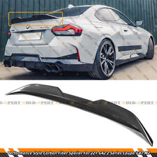 MP STYLE CARBON FIBER TRUNK SPOILER FOR 2022-2024 BMW G42 2 SERIES M240i G87 M2 picture