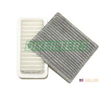 Engine & Carbon Cabin Air Filter for 2000-2005 Toyota Echo 2004-2006 Scion xA xB picture