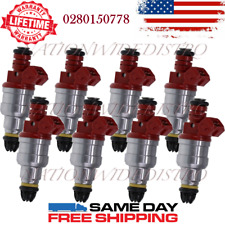 8x OEM Bosch Fuel Injectors for 1993-1998 BMW 530i 540i 740i 740il 840ci V8 picture