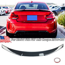 Carbon Look Duckbill Wing Trunk Spoiler For BMW F22 230i 235i M240i F87 M2 Coupe picture