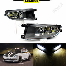 Set Front Bumper Led Fog Light Lamp for 2012-2016 VW Beetle Left&Right Pair picture
