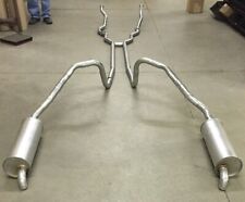 1964 1965 64 65 FORD THUNDERBIRD T BIRD DUAL EXHAUST ALUMINIZED picture
