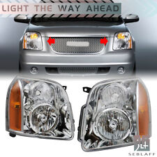 Fit For 2007-2014 GMC Yukon Denali XL1500 2500 Headlights Headlamps Left+Right picture