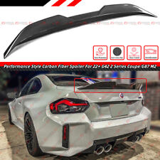 FOR 2022-2024 BMW G42 2 SERIES M240i G87 M2 MP STYLE CARBON FIBER TRUNK SPOILER picture