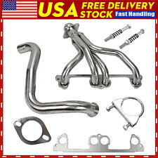 Stainless Steel Manifold Headers for 1997-1999 Jeep Wrangler TJ 2.5L L4 US picture