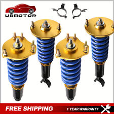 Set 4 Coilover Struts Shock Absorbers For 1992-2001 Honda Prelude Adjustable picture