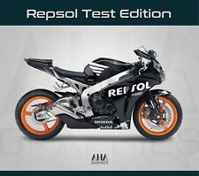 Honda CBR 1000RR Repsol Winter Test Kit Decals picture