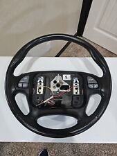 2000-2002 Trans Am WS6 Firehawk Camaro Z28 SS Ebony Black Leather Steering Wheel picture