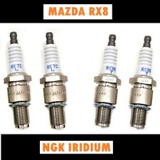 4 RX-8 NGK Laser Iridium Spark Plugs RE7CL RE9BT Leading/Trailing 1.3 2004-2011 picture