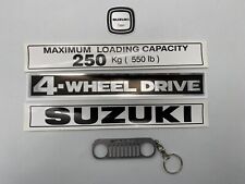 Suzuki Lj80 taligate decals and horn plate  picture