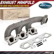 Front Exhaust Manifold w/ Gasket for Chevy Impala Buick Regal Olds Pontiac 3.8L picture