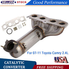 Front Exhaust Catalytic Converter Direct Fits For Toyota Camry Hybrid 2.4L 07-11 picture