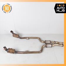 Mercedes W219 CLS550 Engine Left & Right Side Exhaust Downpipe Set of 2 OEM picture