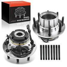 Front L & R Wheel Hub Bearing Assembly w/ ABS for Ford F-250 F-350 Super Duty 99 picture