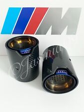 60mm M PERFORMANCE MPE CARBON EXHAUST TIPS M135i M140i M235i M240i 335 435 440 picture