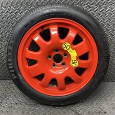 04-21 Jaguar S-Type R XK XJ Emergency Spare Tire Wheel Donut Rim 135 80 18