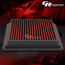 RED WASHABLE HIGH FLOW AIR FILTER PANEL FOR 98-11 FORD RANGER 97-05 EXPLORER picture