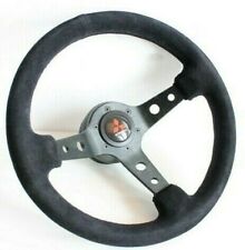 Steering Wheel fits Mitsubishi Suede Leather 3000GT Lancer Galant Evo Eclipse picture