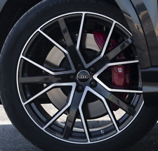 Factory Audi RSQ8 Wheels Tires 22 inch SQ8 RS Black Optic Set 4 Genuine OEM Q8 picture